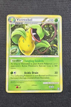 Pokemon TCG Triumphant Victreebel Holo Rare 12/102 LP - Image 1