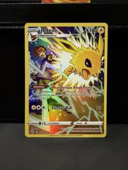 Jolteon TG04/TG30 Swsh09: Brilliant Stars Trainer Gallery Holo Pokemon TCG - Image 1