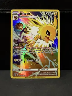 Jolteon TG04/TG30 Swsh09: Brilliant Stars Trainer Gallery Holo Pokemon TCG - Image 3