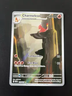 Pokemon Charmeleon 169/165 Sv: Scarlet & Violet 151 Holo - Image 1