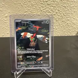 Yanma Illustration Rare Holo Pokemon TCG 183/182 Destined Rivals - Image 1