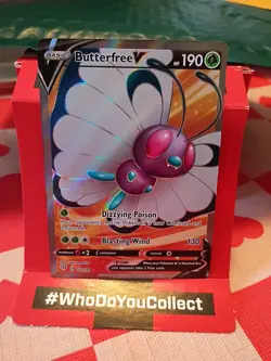 Butterfree V (Full Art) 177/189 (NM) - SWSH03: Darkness Ablaze - Pokemon TCG - Image 1