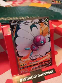 Butterfree V (Full Art) 177/189 (NM) - SWSH03: Darkness Ablaze - Pokemon TCG - Image 3