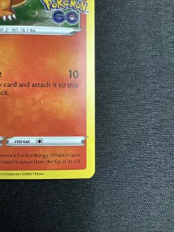 Pokemon TCG Pokemon GO Charmander SWSH232 SWSH: Sword & Shield Stamped Holo - Image 3