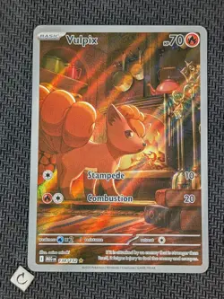 Vulpix 138/132 - Mega Evolution Base Illustration Rare Pokemon TCG NM - Image 1