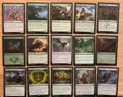 Budget Casual MTG Commander Deck Green 1+/1+ Counters Rishkar, Peema Renegade - Image 3