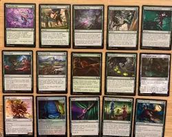 Budget Casual MTG Commander Deck Green 1+/1+ Counters Rishkar, Peema Renegade - Image 4