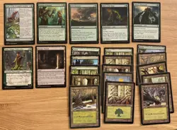 Budget Casual MTG Commander Deck Green 1+/1+ Counters Rishkar, Peema Renegade - Image 5