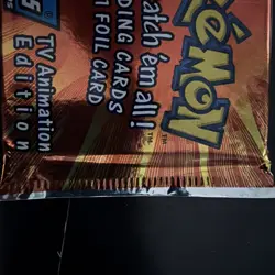 Pokemon Topps TV Animation Edition Sealed Pack - Image 3