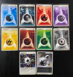 Pokemon TCG HeartGold & SoulSilver Energy Full Set Japanese 2009 - Image 1