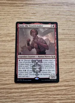 Jaxis, the Troublemaker FOIL - NM - MTG New Capenna - Magic the Gathering - Image 1