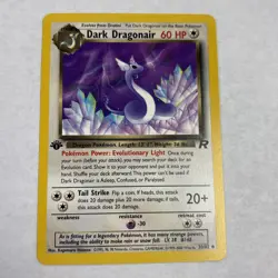 Pokemon Dark Dragonair 33/82 Team Rocket Regular 1st Edition - Image 1