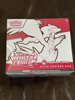 Pokemon TCG Scarlet & Violet White Flare Pokemon Center Elite Trainer Box - Image 1