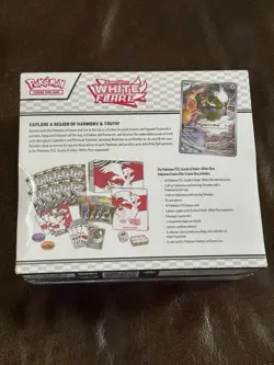 Pokemon TCG Scarlet & Violet White Flare Pokemon Center Elite Trainer Box - Image 2