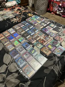Yu-Gi-Oh Binder Collection 60+ Cards Holos 1st Editions Rares Etc - Image 1