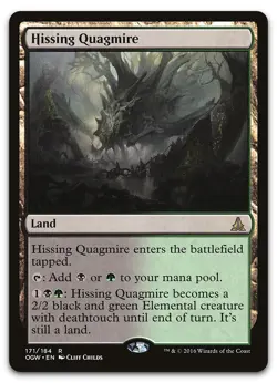 Hissing Quagmire #171 (NM) Oath of the Gatewatch OGW Magic MTG - Image 1