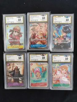2025 One Piece JPN Trafalgar D. Water Law P-106 P PGS 10 Full Art Lot*6 LU57 - Image 1