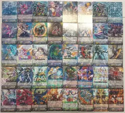 Lot of 40 Japanese Cardfight!! Vanguard Rare Card Set - Image 1