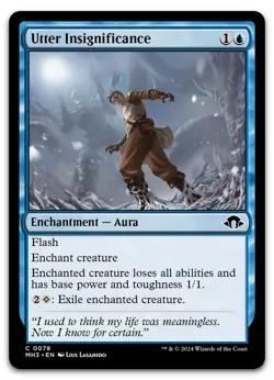 Utter Insignificance #78 (NM) Modern Horizons 3 MH3 Magic MTG - Image 1