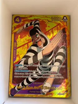 EB01-061 Mr.2.Bon.Kurei (Bentham) English SEC One Piece TCG Card Game - Image 1