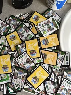 375+ Pokemon TCG Live Online Code Cards Bulk Lot UNUSED - Image 1