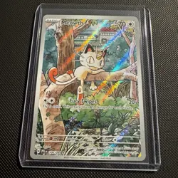 Meowth - 106/094 - Illustration Rare - Phantasmal Flames - Pokemon Card - NM/M - Image 1