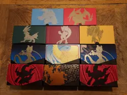 Amazing Pokemon TCG ETB Card Sleeves - Lot of 250+ Sealed ETB/PC + ETB Boxes. - Image 3