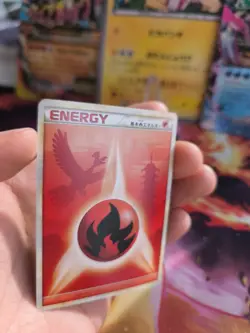 Pokemon Karte Card Ho-Oh Fire Energy HGSS Heartgold Soulsilver japanese NM - Image 2