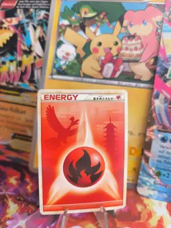 Pokemon Karte Card Ho-Oh Fire Energy HGSS Heartgold Soulsilver japanese NM - Image 1