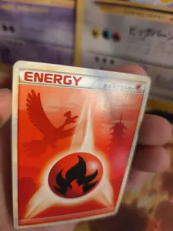 Pokemon Karte Card Ho-oh Heartgold Soulsilver Hgss Fire Energy japanese Exc- - Image 2