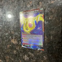 Super Shenron Universal Revival PRERELEASE Foil Dragon Ball Super Card Game | NM - Image 5