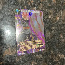 Realm of the Gods Black Kamehameha SPR Foil Dragon Ball Super Card Game | NM - Image 3