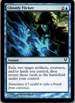 Ghostly Flicker C Avacyn Restored 57 LP - Image 1