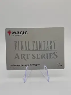 2025 Final Fantasy Mtg The Destined Warrior Art Card Art Series 2/24 - Image 2