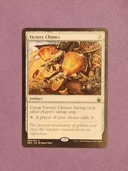 Victory Chimes - BBD 080/254 - Regular Finish - Near Mint - Rare Battlebond MTG - Image 1