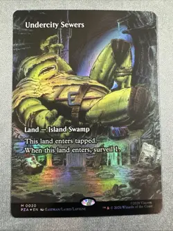 Undercity Sewers (Borderless) Teenage Mutant Ninja Turtles Source Material Foil - Image 1
