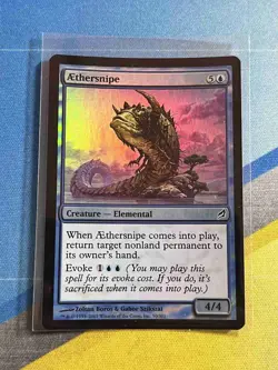 Magic the Gathering MTG Lorwyn AETHERSNIPE Foil - Image 1