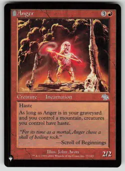 Anger (JUD) Uncommon The List Reprints 77/143 MTG Near Mint 2020 - Image 1