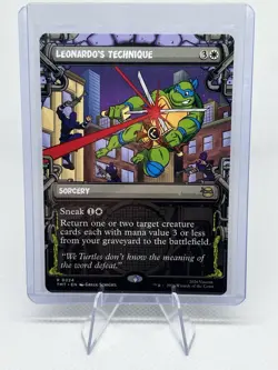 Leonardo's Technique (Showcase) Teenage Mutant Ninja Turtles Regular - Image 1