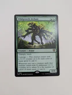 MTG - Wildgrowth Archaic - Secrets of Strixhaven NM/M Condition - Image 1