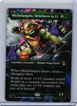 Michelangelo, Weirdness to 11 (Borderless) 214 Teenage Mutant Ninja Turtles TMT - Image 1