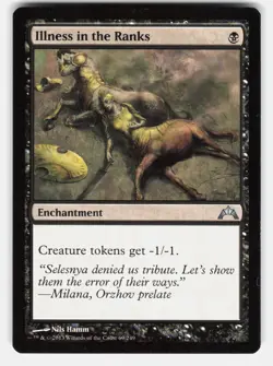 ILLNESS IN THE RANKS - Magic: The Gathering - HAMM LP - Image 1
