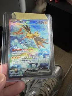 Zapdos Ex 202/165 Pokemon TCG Sv: Scarlet & Violet 151 Holo Card (Near Mint) NM - Image 3