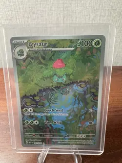 Pokemon TCG - Ivysaur 167/165 - Illustration Rare - Scarlet & Violet 151 - NM - Image 1