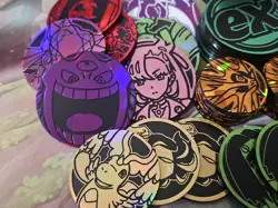 101 Pokemon TCG Coin Lot NM - ex Mewtwo Melmetal Gengar Kyurem Solgaleo Rayquaza - Image 3