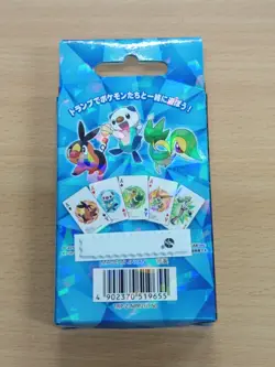 POKEMON BLACK POKER PLAYING CARDS BRAND New Sealed - Image 2