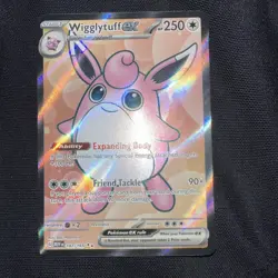 Wigglytuff ex 187/165 Pokemon Sv: Scarlet & Violet 151 Full Art Ultra Rare NM - Image 1