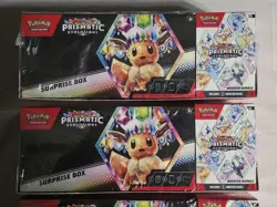 Pokemon-Sam's Club Prismatic Evolutions Surprise Box Bundles-4 Boxes-*READ DESC* - Image 2