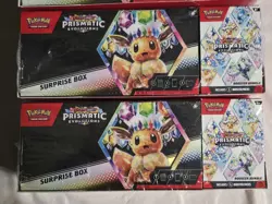 Pokemon-Sam's Club Prismatic Evolutions Surprise Box Bundles-4 Boxes-*READ DESC* - Image 3