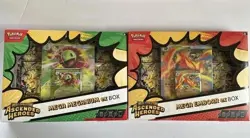 Pokemon TCG Ascended Heroes Ex Box, Mega Meganium, Mega Emboar Sealed - Image 1